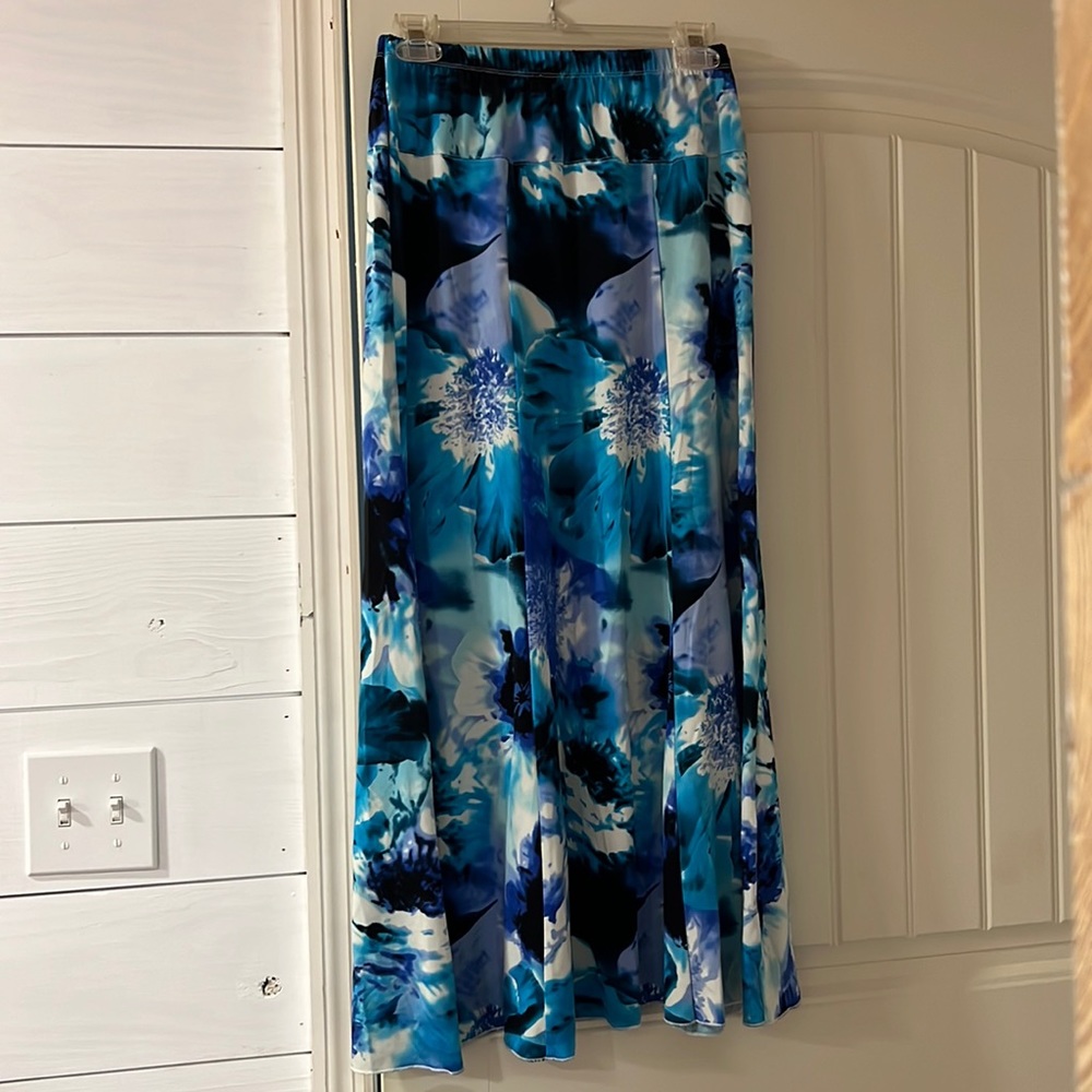 Blue & purple skirt